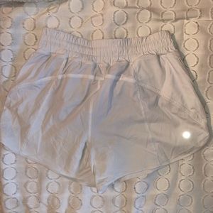 white lululemon shorts size 10